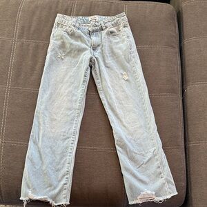 RSQ Light Blue Straight Leg baggy girls Jeans